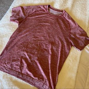 Lululemon Maroon Vent TShirt
